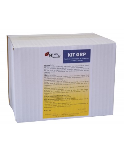 KIT GR P Trait. demarrage pour bacs à graisse