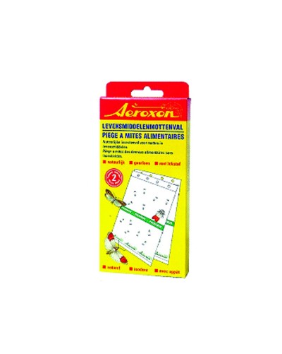 AEROXON LOT DE 2 PIEGES A MITES ALIMENTAIRES 