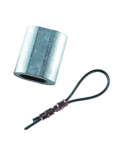 MANCHON ALUMINIUM 2.5MM LOT DE 100 *