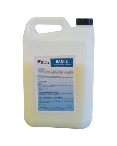 SANI L Traitement liquide des canalisations et odeurs 5 litres