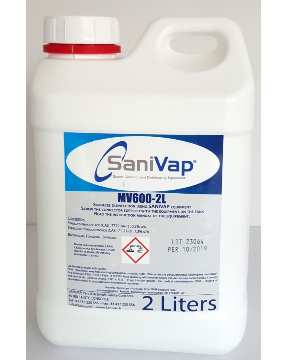 MV600 LIQUIDE POUR CIMEXTERMINATOR 2L 