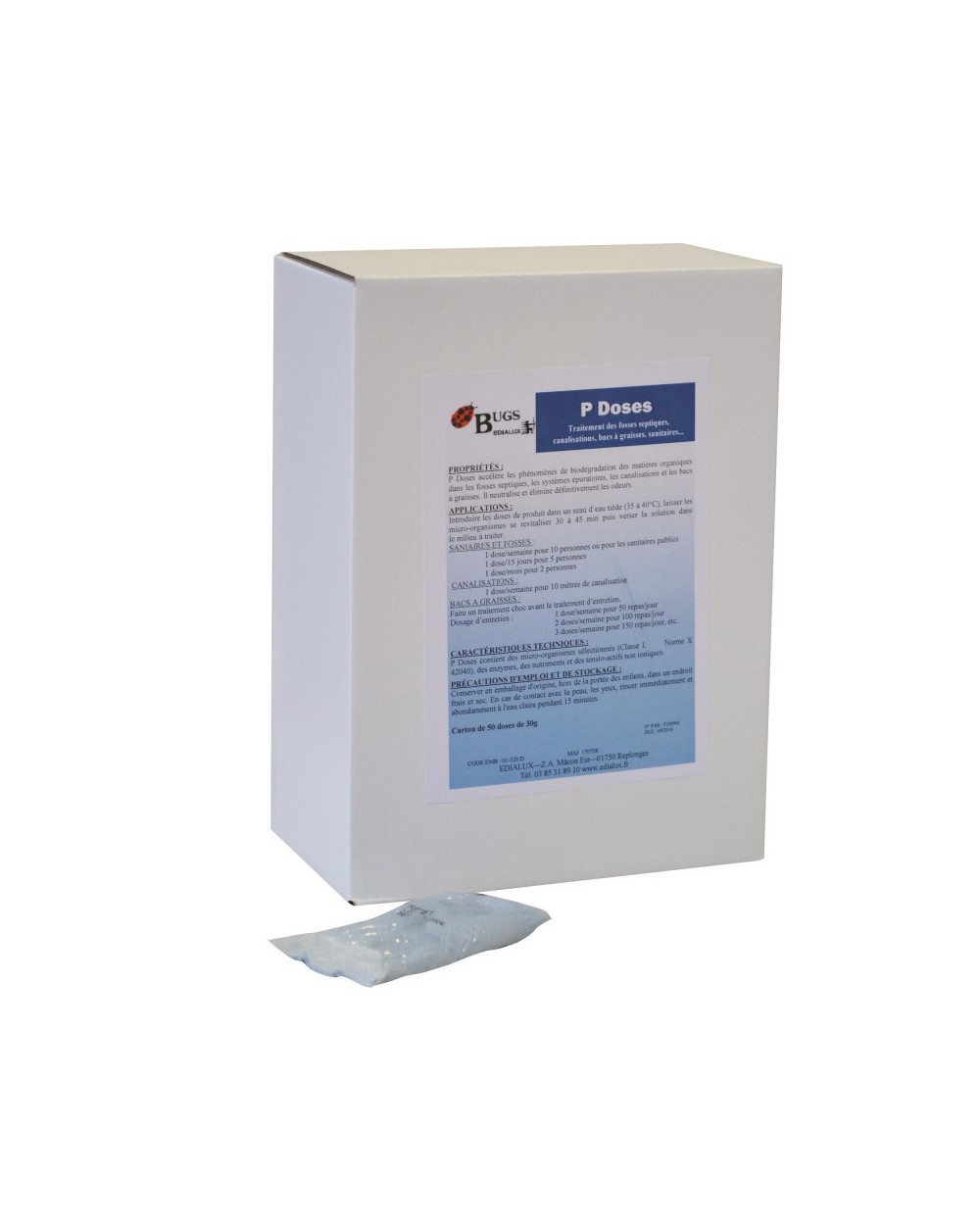 P DOSES doses hydosolubles 30g