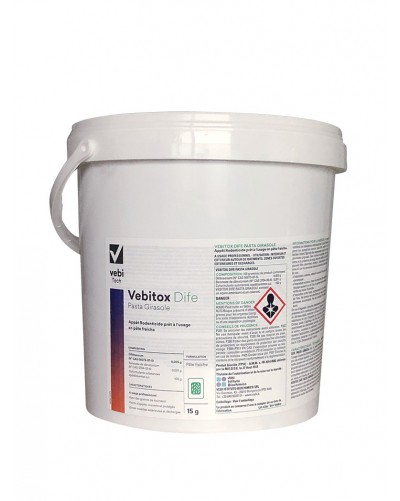 VEBITOX DIFE PASTA GIRASOLE - SEAU 5 KG