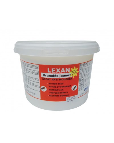 LEXAN GRANULES JAUNES en 1Kg