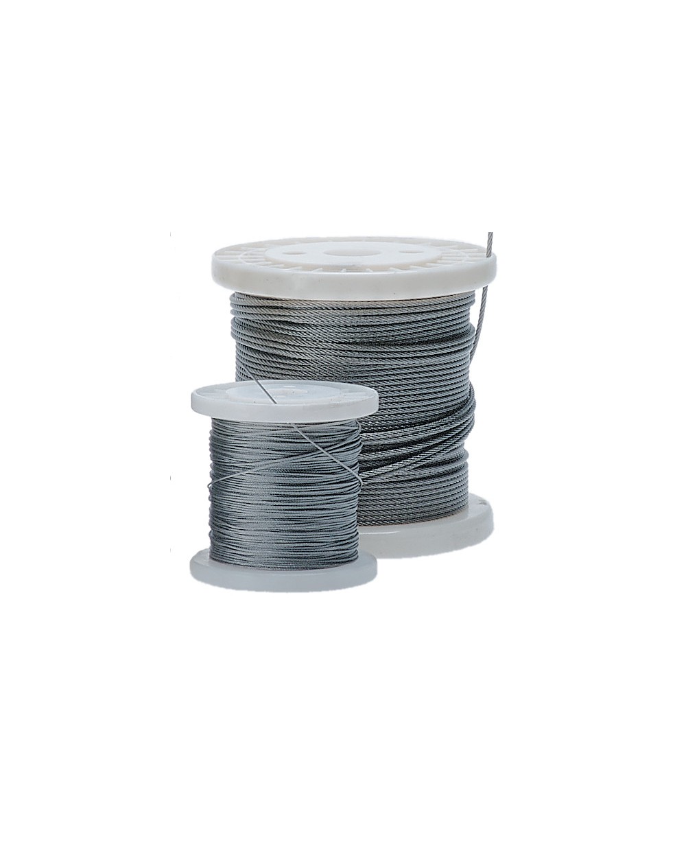 CABLE ACIER GALVA 2MM  BOBINE 50M