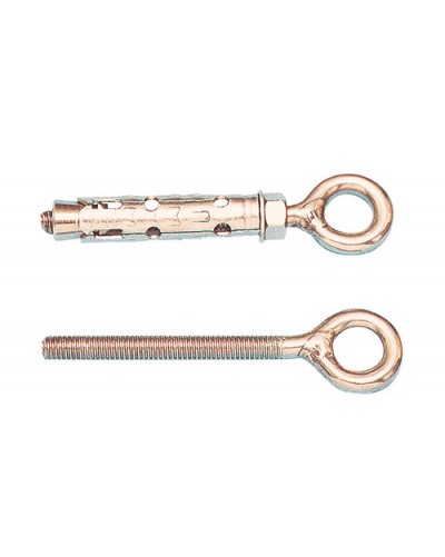 FIXATION POUR COIN ACIER ZINGUE M6 LOT DE 10