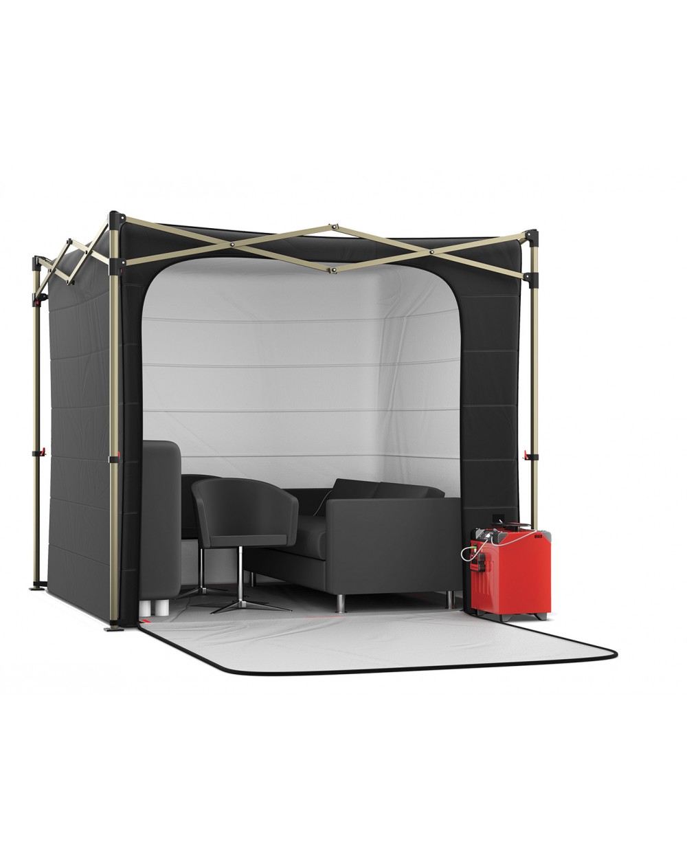 TENTE SANS STRUCTURE SYSTEME CORROVENTA