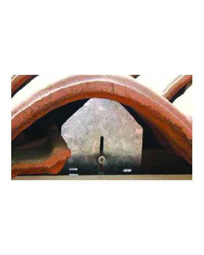 PLAQUE BOUCHE TUILES A VISSER 