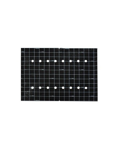 PLAQUE DE GLU INFINITI NOIRE INL288 LOT DE 6