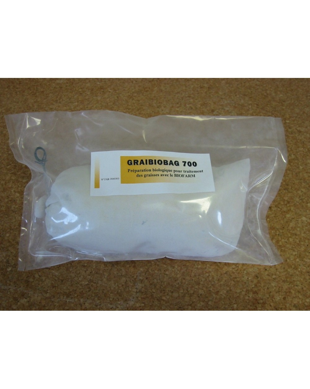 GRAIBIOBAG 700 Charge traitement des graisses (700g)