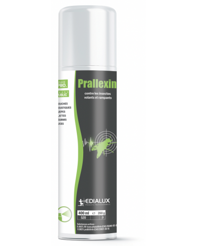 PRALLEXIN AEROSOL 400 ml avec paille