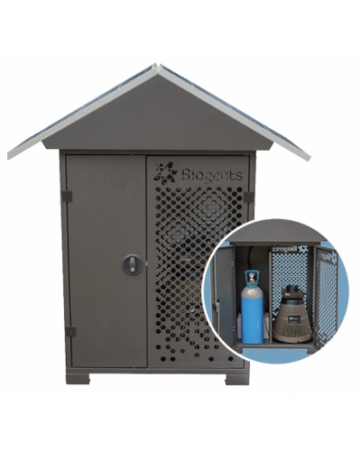 BIOGENTS BG-URBAN ABRI SECURISE PIEGE METAL 129X89X45 cm sur commande