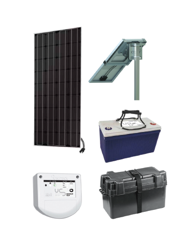 KIT SOLAR POUR URBAN TRAP 12V BG-SENTINEL