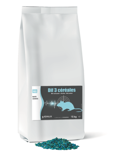 Dif 3 céréales 50 ppm SAC DE 15 kg