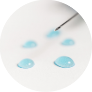 Application des gels