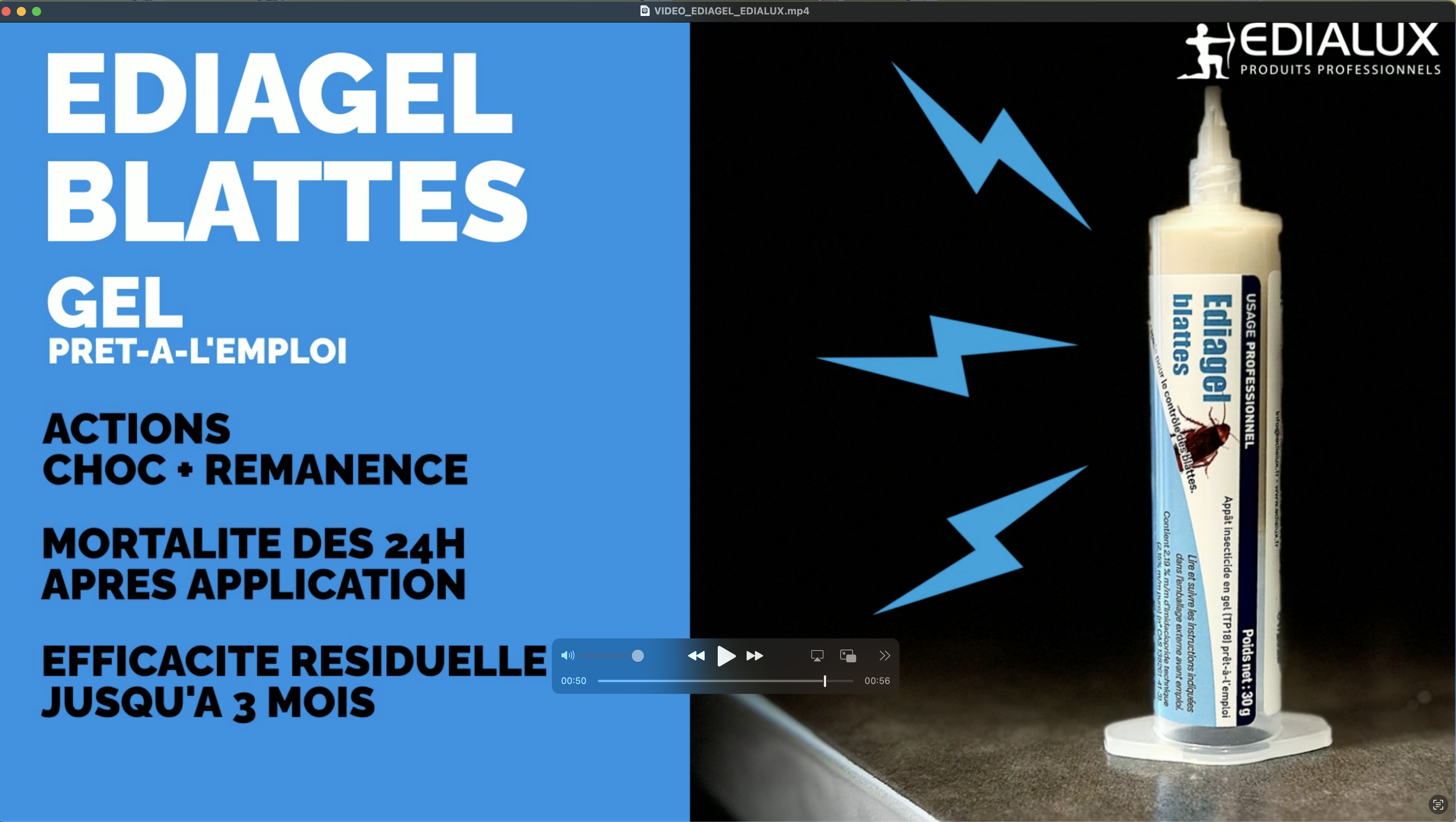 video ediagel blattes